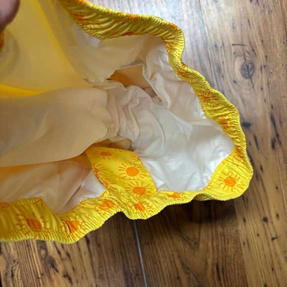 Yellow Sun Patterned Men’s Hanna Anderson Lined Swim Trunks XL‎ - Picture 7 of 10